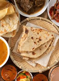 Member ajak mkn kat chapati. Indian Bread Chapati Flatbread Roti Canai Dal Curry Teh Stock Photo Picture And Royalty Free Image Image 20231342