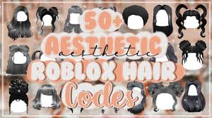 20+ aesthetic accessories *with codes* for bloxburg 2021. 50 Roblox Hair Codes How To Use Bloxburg Youtube Roblox Coding Black Hair Roblox