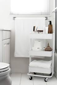 3 Ways To Use A Cart In The Home Homey Oh My Ikea Raskog Ikea Hack Bathroom Ikea Raskog Cart