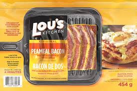 How many calories and nutrients in canadian bacon, unprepared per given weight. Original Peameal Bacon Lou S Kitchen