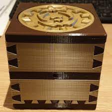 Evil anchor alien tessellation with box. 3d Print Of Eternal Hidden Puzzle Box By Chillidawg