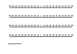 Hundertertafel als pdf zum ausdrucken: Zahlenstrahl Kostenlos Ausdrucken Zahlengerade Vorlagen