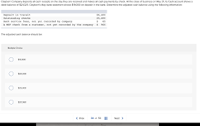 We did not find results for: Clayborn Company Deposits All Cash Receipts On The Chegg Com