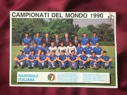 Italien trikot nationalmannschaft 2016 puma italia maglia shirt. Nationalmannschaft Italien Offizielle Karte Ak Wm 1990 Mannschaftskarte Teamfoto Ebay
