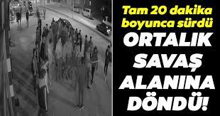 Kavgaya dönüşen olayda halit şeyh e, bıçakla yaralandı. Konya Da Tas Sopa Ve Doner Bicakli Kavga Kamerada Son Dakika Haberler