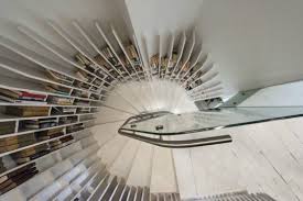 To celebrate the release of simon's cat off to the vet. Spiral Staircase Bookshelves Inhabitat Green Design Innovation Architecture Green Building