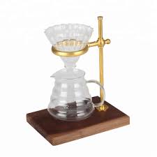 You *could* get dad the usual gift for his special day, but we have a feeling he'll like what's here even more. Copper Wood Brass Pour Over Coffee Dripper Stand With Wood Base Heavy Duty Adjustable Height Luxury Coffee Maker Tool Buy Pour Over Coffee Maker Coffee Dripper Pour Over Coffee Starter Kit Product