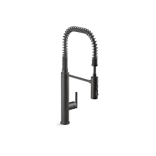 What are the types of kitchen sink faucet? Kohler Purist Semiprofessional Kitchen Sink Faucet K 24982 Bl Overstock 31312592