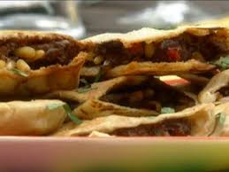 Lebanese Meat Stuffed Pitas Arayes Recipe Food Network Recipes Recipes Food
