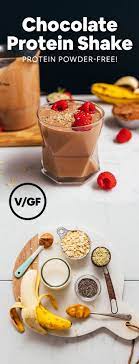 Powder Free Vegan Protein Shake Minimalist Baker Recipes Recipe Vegan Protein Shake Chocolate Protein Shakes Chocolate Protein