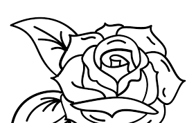 Rose Da Colorare Disegno Di Fiori Per Bambini Da Stampare Gratis Con