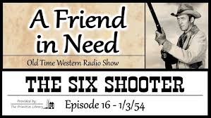 Six Shooter Cora Plummer Quincy Ep 15 1953 James Stewart Western Adventure  Old Time Radio Show