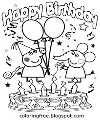 This delightful peppa pig birthday party was submitted by lea svizzero of eventoile. Peppa Pig Birthday Coloring Pages Super Kins Author