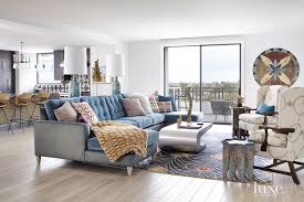 The top is made from mixed reclaimed hardwoods and trimmed in steel. An Eclectic Scottsdale Penthouse With Vintage Furnishings Luxe Interiors Design