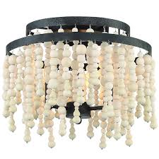 It came in a box stamped with a picture of the fixture and made in china across the top. Poppy Semi Flush Ceiling Light By Crystorama Pop A5073 Fb
