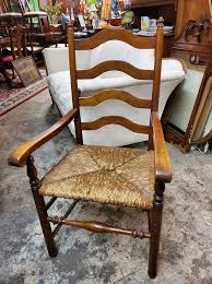 Do you assume antique ladder back chairs with rush seats appears to be like great? Antique Ladder Back Arm Dining Chair Rush Seat Excellent Condition Long Valley Traders