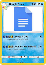 Maybe you would like to learn more about one of these? Pokemon Google Docs