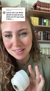 Replying to @Amber Dawn Shuler this tape you can write on!