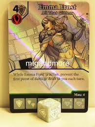 Do you like this video? Dice Masters 053 Emma Frost All That Glitters Foil X Men First Class Mtgandmore De