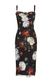 Floral Cocktail Dress By Dolce Gabbana Moda Operandi Floral Cocktail Dress Cocktail Attire Dresses