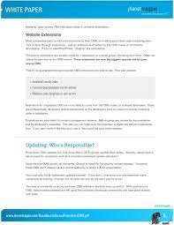 White Paper Open Source Vs Proprietary Cms Which Is Stronger Pdf Free Download