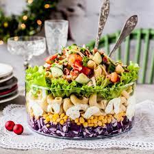 When you need a comforting meal but don't have a lot of time, whip up. Christmas Pasta Salad Stock Photo Image Of Bacon Dinner 134139650