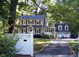 Roots Of Style Dutch Colonial Homes Settle On The Gambrel Roof Dutch Colonial Homes Dutch Colonial Exterior Colonial Exterior