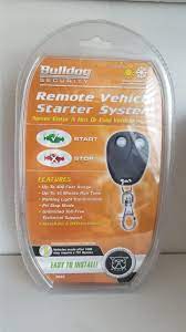 Remote Vehicle Starter System Bulldog Security Rs82 Easy To Install 737676000828 Eborn Books
