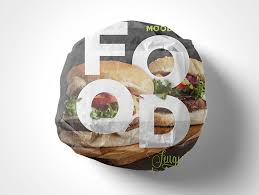Download Free Burger Paper Mockup Oceanmockups