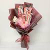 Simple diy biskut chocolate munchy's bouquet || cara mudah & bajet hasilkan jambangan bunga diy chocolate bouquet || cara mudah dan gampang bangeet membuat buket snack coklat 1