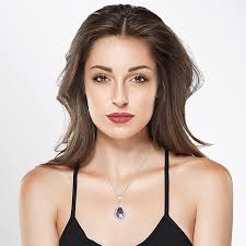 Collier Homme Pendentif Clavicule violet collier mode femmes nouveaux  accessoires collier pendentif court cristal colliers et pendentifs Necklace  Pendentif Bijoux pour Femme (Multicolor, One Size) : Amazon.fr: Mode