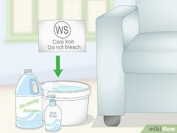Gently blot any stained areas with the cloth. 4 Easy Ways To Clean Sofa Stains Wikihow