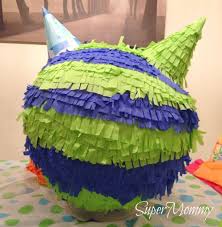 How To Make Decorate A Monster Pinata Monster Pinata Monster 1st Birthdays Diy Monsters