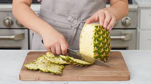 How can you tell when a pineapple is good? How To Cut A Pineapple In 3 Easy Steps Whole Foods Market
