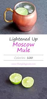 Moscow Mule Lightened Up Drinks Comida Dietas Cuevas