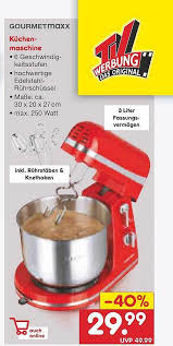 If you are looking for kenwood kitchen appliances, please click on the following link: Gourmetmaxx Kuchenmaschine Angebot Bei Netto Marken Discount