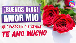 Buenos Dias Amor Mio Mil Gracias Por Existir Te Amo Mucho En 2020 Buenos Dias Amor Saludo De Amor Amor