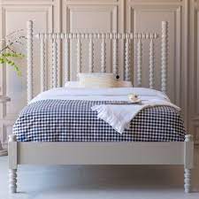 Explore our selection of bedspreads, cheap comforters and bed quilts in a variety of sizes to fit your bed size and budget. Our Harriet Spindle Bed With Low Footboard From The Beautiful Bed Company Is A Real Statement Piece With Intric Bed Linens Luxury Bed Design Beautiful Bedding