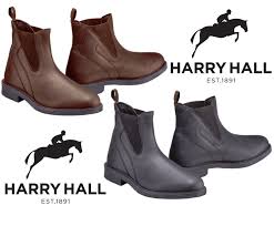 Harry Hall Unisex Recife Leather Jodhpur Boots