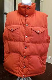 The North Face Mens Vintage 80 S Puffer Down Jacket Vest Orange Tan Size Medium Fashion Clothing Shoe North Face Jacket Winter Jackets Winter Jackets Women