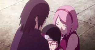 New Naruto Novel Shows Off Sasuke S Family Man Side Sasuke Anime Naruto