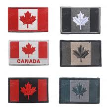 Nikmati pengiriman gratis ke seluruh dunia! Patch Bordir Bendera Kanada Daun Maple Reflektif Bendera Kanada Militer Patch Taktis Emblem Appliques Bordir Lencana Tambalan Aliexpress