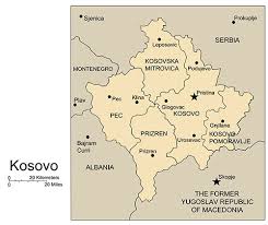 🌍 map of kosovo, satellite view. Kosovo Map For Powerpoint Administrative Districts Capitals Clip Art Maps