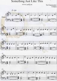 Ich suche klaviernoten zum ausdrucken. Download Pdf Piano Sheet Music Chaismokers Coldplay Something Just Like This Violin Sheet Music Saxophone Sheet Music Sheet Music