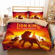 3d Customize The Lion King Bedding Set Duvet Cover Set Bedroom Set Bedlinen King Bedding Sets Duvet Cover Sets Duvet Covers