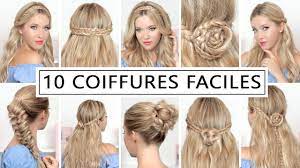 Coiffure facile a faire soi meme pour ado ~ coiffure facile a faire cheveux court 40 idées coiffure faciles à faire en 10 minutes pour misez sur un chignon banane queue de cheval ou autres idées coiffure aux cheveux attachés parmi nos propositions si vous avez un visage carré il est important. 10 Coiffures Pour La Rentree Avec Des Tresses Tuto Rapide Facile Youtube
