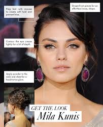 Mila kunis is an american actress. Get Mila Kunis Oz Premiere Hair And Makeup Stylecaster