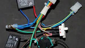 Wiring diagram for ceiling fan speed switch new wiring diagram for. Hunter Ceiling Fan Control Wire Harness Repairs Start Speed Capacitors Reverse Speed Switches