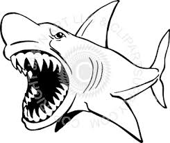 Black And White Cute Black And White Shark Clipart Mean Shark Clip Art Clipart Panda Free Clipart Images Free Clip Art Art Clipart Shark Coloring Pages