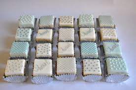 Thefoodclass Baby Boy Petit Fours Baby Shower Brunch Petit Fours How Sweet Eats